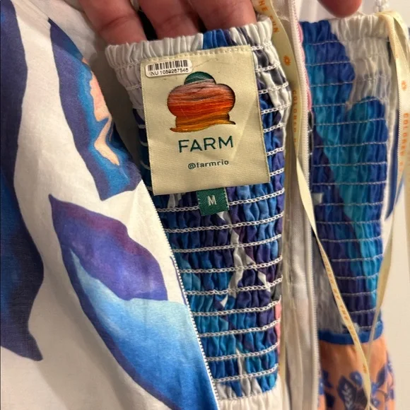 FARM Rio Foliage Midi Dress - Picture 7 of 8